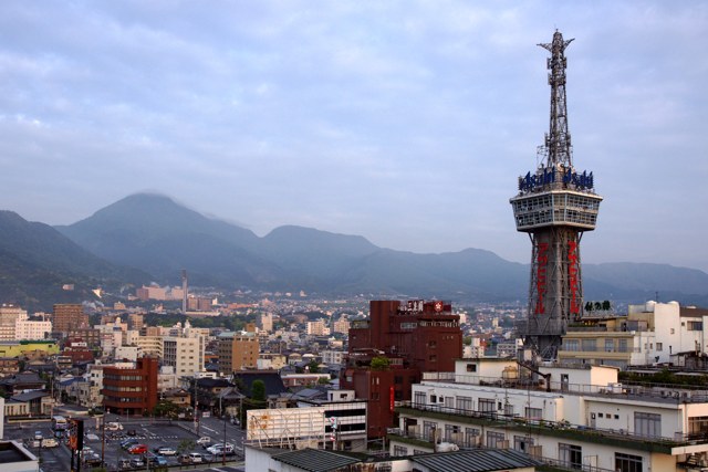 別府タワーの風景（過去の撮影）